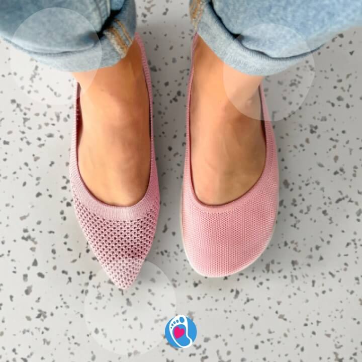 buty barefoot a obuwie ograniczające naturalny ruch stopy typ-jak-dbac-o-stopy-bosa-stopka-buty-barefoot-różowe-baleriny