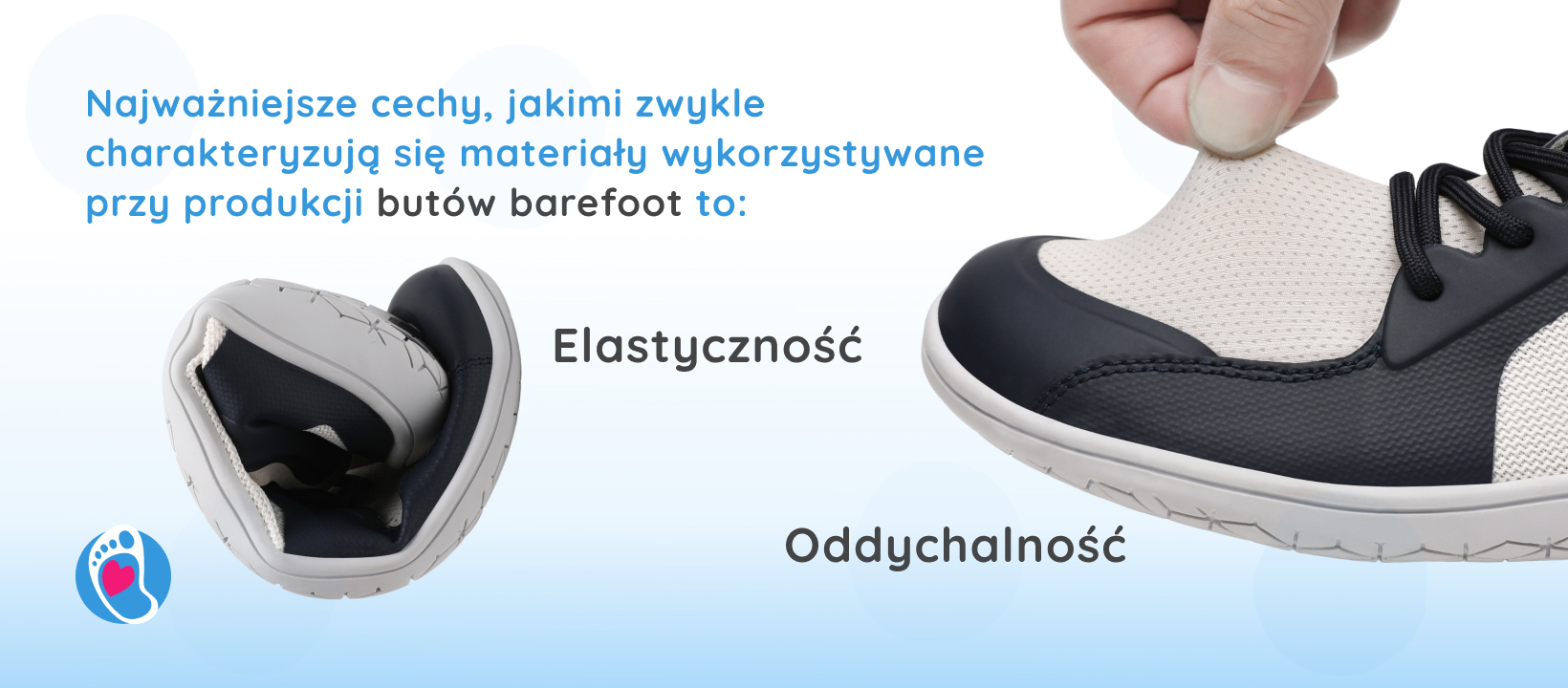 Jak dbać o buty barefoot – logo Bosastopka Bosastopka pielęgnacja butów barefoot