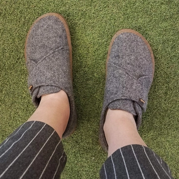 Froddo Barefoot AD Kapcie Wooly Gray