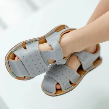 Minimus Barefoot Sandal Sanderling Light Grey