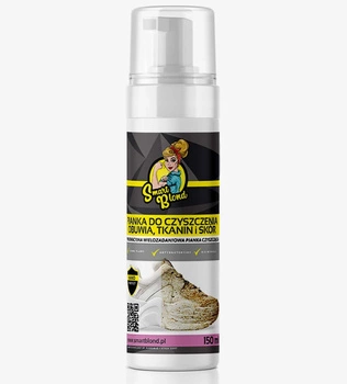SmartBlond pianka czyszcząca do obuwia, tkanin i skór - 150ml