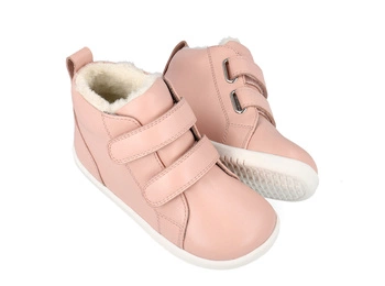 Bobux iWalk Grass Court High Arctic Seashell z wełną z merynosa