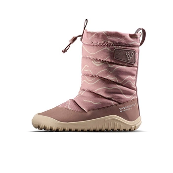 Vivobarefoot Tracker Boot AT Pre-School Twilight Mauve