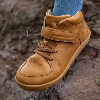 Vivobarefoot Primus Ludo Hi Winterised Kids Acorn