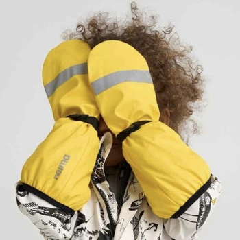 Reima Rain mittens, Puro Yellow