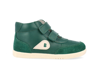 Bobux iWalk Champ High Deep Emerald + Chalk