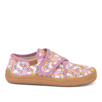 Froddo Barefoot Canvas White/Pink