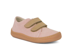 Tenisówki Froddo Barefoot Vegan Velcro Pink